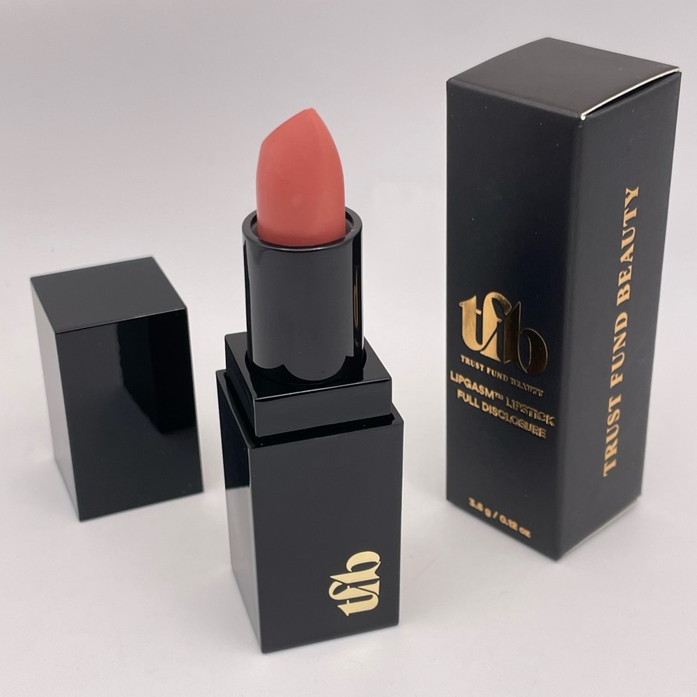 TRUST FUND BEAUTY | LipGasm Lipstick | “Full Disclosure” (Brand New!) 💘